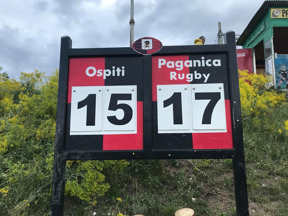 Il Paganica passa di misura sulla Rugby Roma Olimpic