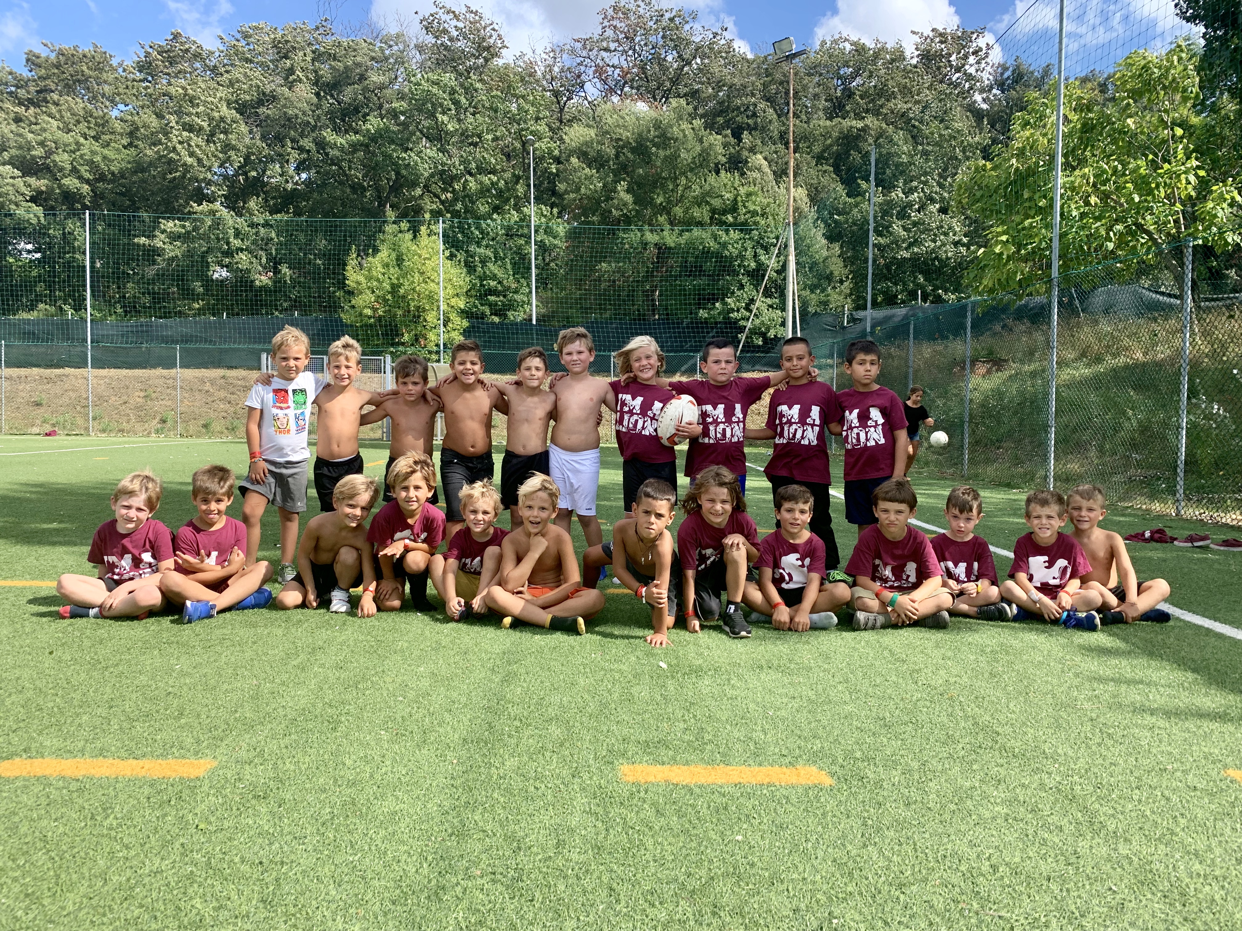 U8: Lions Livorno in ritiro pre stagione